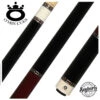 O'Min Black And Purpleheart Wood Pool Cue - OM-N14B