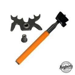 Telescoping Pocket Bridge Stick (Color Options Available) 13 Telescoping Pocket Bridge Stick (Color Options Available) -Seyberts Sale Store ORANGE