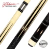 Pechauer Pro R Series Natural Maple With Sim. Ebony Points And Cocobolo Inlays Pool Cue - P14R 8 Pechauer Pro R Series Natural Maple With Sim. Ebony Points And Cocobolo Inlays Pool Cue - P14R -Seyberts Sale Store P14N 850