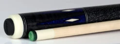 Pechauer Pro Series Ebony Stained Maple With Blue Avorion Resin Points Pool Cue - P19C-B -Seyberts Sale Store P19C B BS1