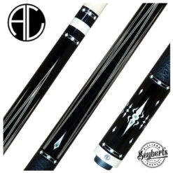 Ariel Carmeli Custom 6 Point Ebony Cue