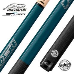 Predator Sport Shorty / Junior Blue Sport Wrap Pool Cue - SPOJUNBLUSW