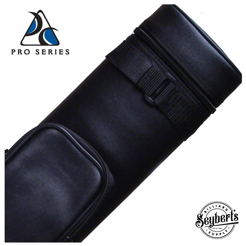 Pro Series Traditional Black 2x2 Hard Pool Cue Case - PR22VA 1 Pro Series Traditional Black 2x2 Hard Pool Cue Case - PR22VA