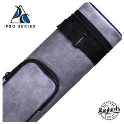 Pro Series Traditional Grey 2x2 Hard Pool Cue Case - PR22VD
