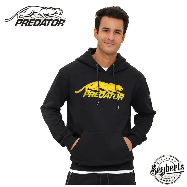 Predator Black W/ Yellow Logo Hoodie 1 Predator Black W/ Yellow Logo Hoodie