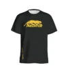 Predator Tech Tee Black With Yellow Logo T-Shirt