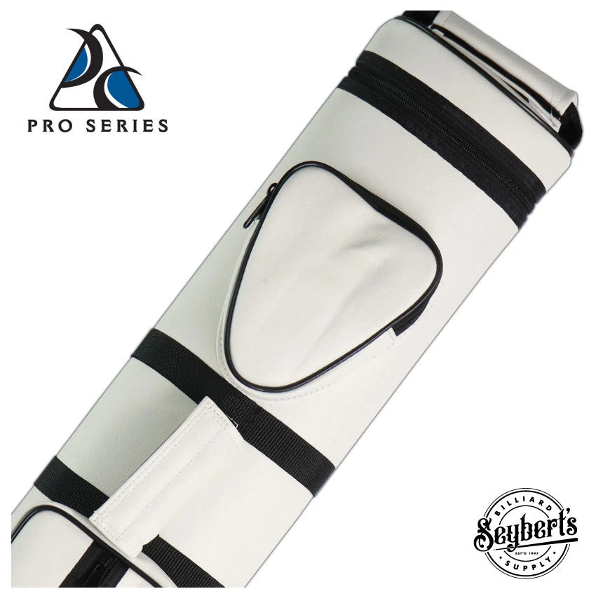 Pro Series White Oval 3x5 Hard Pool Cue Case - PRO35NLW 1 Pro Series White Oval 3x5 Hard Pool Cue Case - PRO35NLW