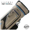 Lucasi Hybrid Rival Grey And Blue 4x8 Pool Cue Case - PXC2048