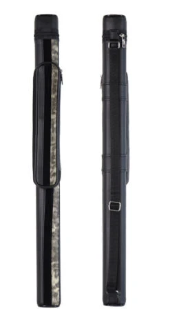 Pro Series Black/Silver 1x1 Hard Pool Cue Case - PXC511B -Seyberts Sale Store PXC511B D