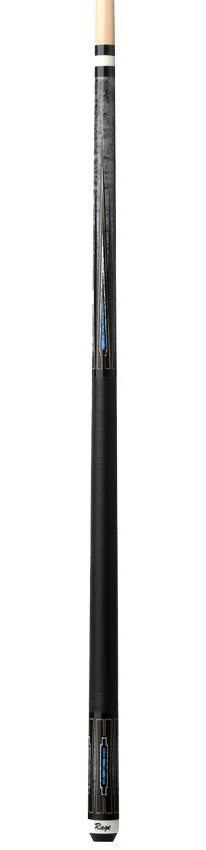 Rage Blue Deco Graphic Pool Cue With Black Nylon Wrap 4 Rage Blue Deco Graphic Pool Cue With Black Nylon Wrap - Image 4
