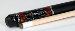 Rage 12 Point Graphic Brown/ Turquoise Pool Cue - RG220 -Seyberts Sale Store RG220 BS1