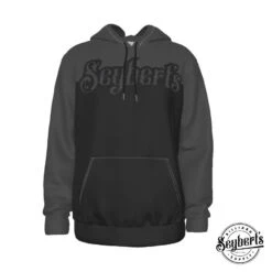 Seybert's Black And Grey Shadow Hoodie