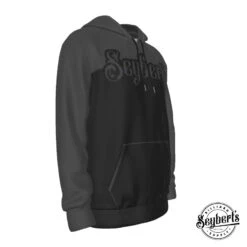 Seybert's Black And Grey Shadow Hoodie -Seyberts Sale Store SEYGYSH LEFT