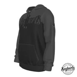 Seybert's Black And Grey Shadow Hoodie -Seyberts Sale Store SEYGYSH RIGHT