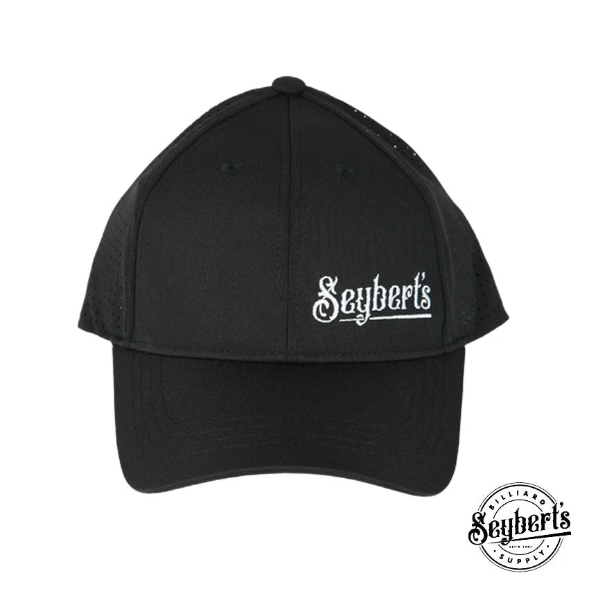 Seyberts Black Perforated Hat 1 Seyberts Black Perforated Hat