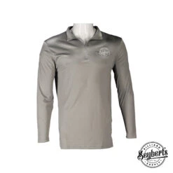 Seybert's Reebok Icon Long Sleeve1/4 Zip Pullover - Charcoal