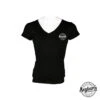 Seybert's Woman's Black V-Neck T-Shirt 2 Seybert's Woman's Black V-Neck T-Shirt -Seyberts Sale Store SEYTSWVNBK 850