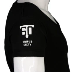 Seybert's Woman's Black V-Neck T-Shirt 3 Seybert's Woman's Black V-Neck T-Shirt -Seyberts Sale Store SEYTSWVNBK BS1