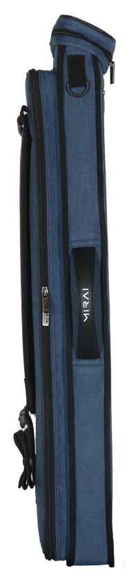 Mirai 3x5 Blue Hybrid Soft Pool Cue Case 3 Mirai 3x5 Blue Hybrid Soft Pool Cue Case - Image 3