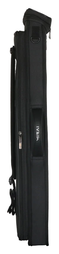 Mirai 3x5 Black Hybrid Soft Pool Cue Case 3 Mirai 3x5 Black Hybrid Soft Pool Cue Case - Image 3