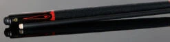 McDermott Select Series Black Urethane With Colorado Red Stained Maple Points Pool Cue And Defy Carbon Fiber Shaft -Seyberts Sale Store SL13RD BS1