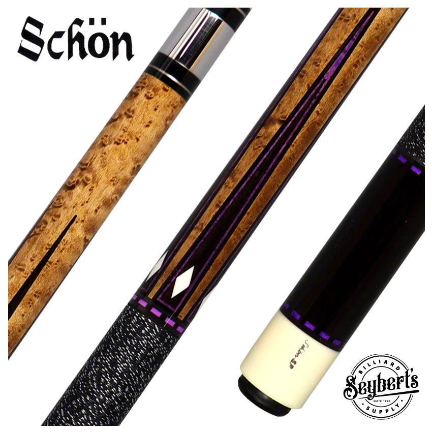 Schon SP Purple Cue - Dark Stain - SP1801PURDS 1 Schon SP Purple Cue - Dark Stain - SP1801PURDS
