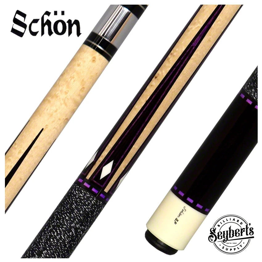 Schon SP Purple Cue - Light Stain - SP1801PURLS 1 Schon SP Purple Cue - Light Stain - SP1801PURLS
