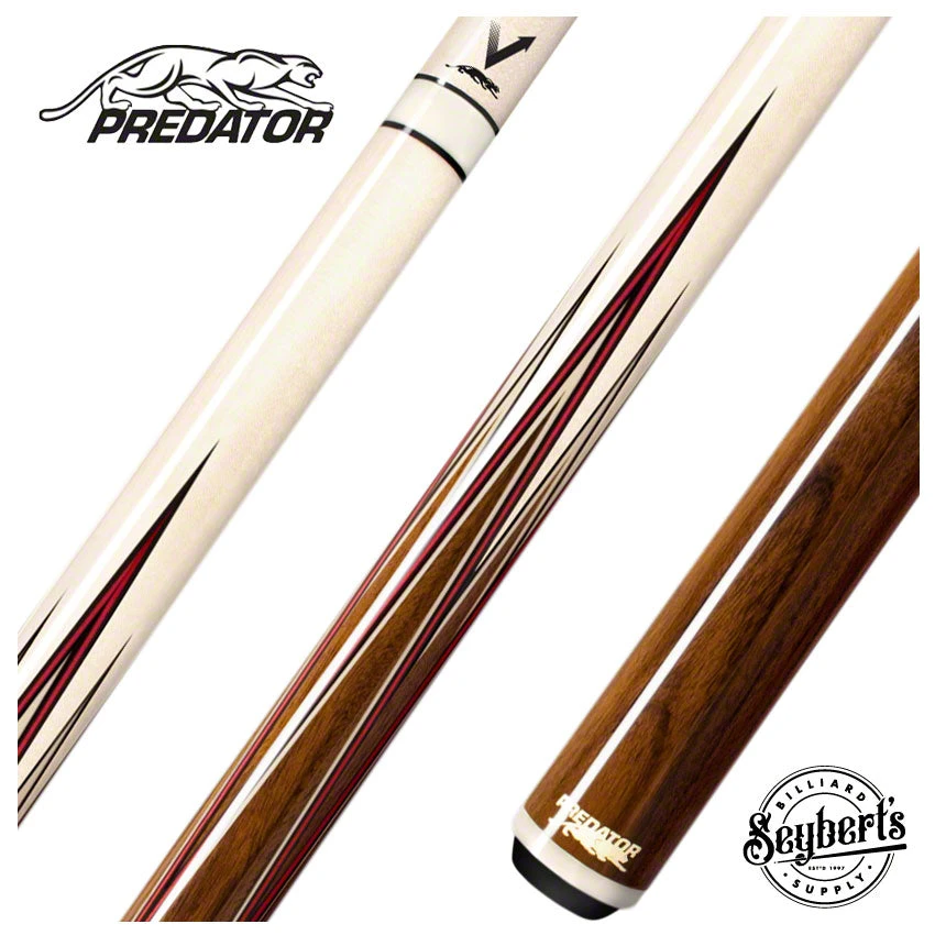 Predator 8 Point Sneaky Pete Rosewood No-Wrap Playing Cue - SP8ROSNW 1 Predator 8 Point Sneaky Pete Rosewood No-Wrap Playing Cue - SP8ROSNW