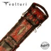 Volturi Custom Hand Tooled Crocodile Red/Black 2x4 Hard Pool Cue Case - SPMERVOL -Seyberts Sale Store SPMER 850