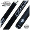 Predator Sport Shorty / Junior Black Sport Wrap Pool Cue - SPOJUNBLASW