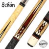 Schon STL Series Light Stain Pool Cue - STL18LS