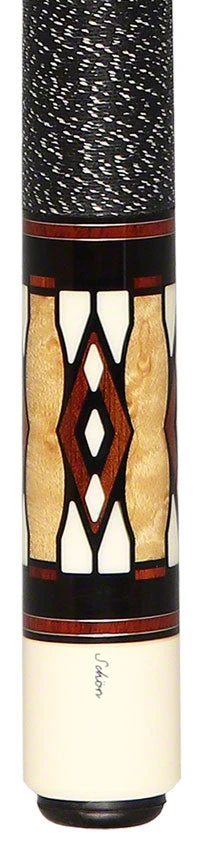 Schon STL Series Light Stain Pool Cue - STL18LS 2 Schon STL Series Light Stain Pool Cue - STL18LS - Image 2