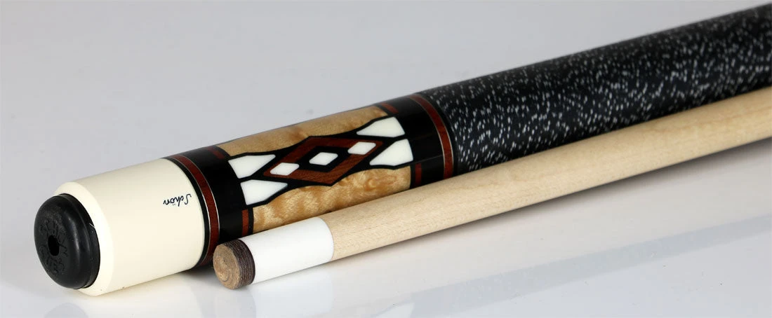 Schon STL Series Light Stain Pool Cue - STL18LS 3 Schon STL Series Light Stain Pool Cue - STL18LS - Image 3