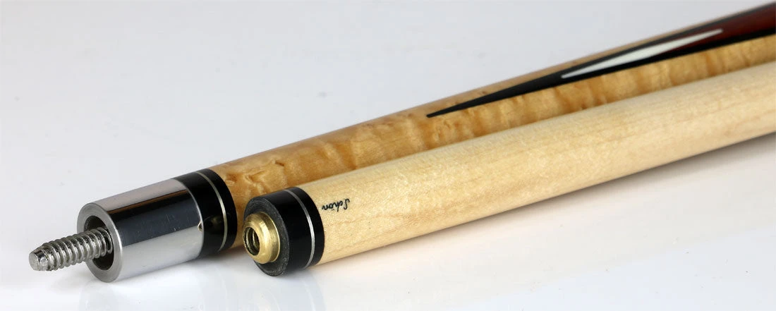 Schon STL Series Light Stain Pool Cue - STL18LS 4 Schon STL Series Light Stain Pool Cue - STL18LS - Image 4