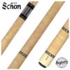 Schon STL Series Light Stained Birdseye Maple Pool Cue - STL1SPBELS