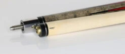 Schon STL Series Gray Stained With Red Points Pool Cue - STL6GYRD -Seyberts Sale Store STL6GYRD BS2