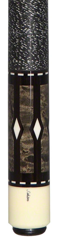 Schon STL Series Gray Pool Cue - STL8GRY 2 Schon STL Series Gray Pool Cue - STL8GRY - Image 2