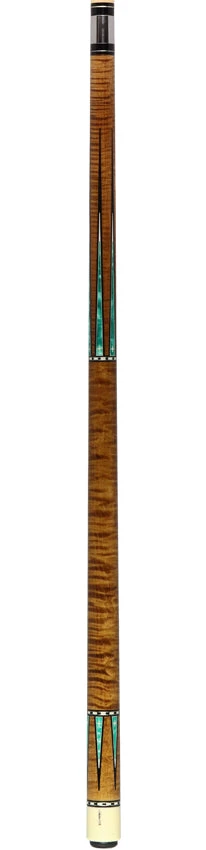 Schon Pool Cue - Dark Stain With Teal Points - LTD2300-DLS 6 Schon Pool Cue - Dark Stain With Teal Points - LTD2300-DLS - Image 6