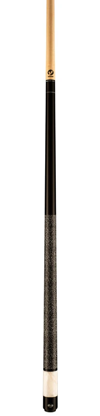 Viking Storm Series Midnight Black-Stained Maple With White Premium Pearl Butt Sleeve Play Cue- ST0702 4 Viking Storm Series Midnight Black-Stained Maple With White Premium Pearl Butt Sleeve Play Cue- ST0702 - Image 4