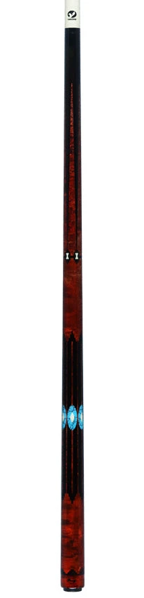 Viking Two-Feather Shadows Of The Night Pool Cue With Vikore Shaft - New Design 6 Viking Two-Feather Shadows Of The Night Pool Cue With Vikore Shaft - New Design - Image 6