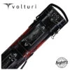 Volturi Custom Batman Red 4x8 Hard Pool Cue Case - VCBATMAN4X8R