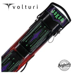 Volturi Custom Joker 4x8 Hard Pool Cue Case - VCJOKER4X8
