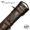 Volturi Custom Brown Venice 3x6 Hard Pool Cue Case - VCVS3x6BRNBRN
