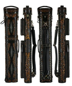 Volturi Custom Venice V2 Style Fully Carved Black/Tan 4x8 Hard Pool Cue Case - VCVSV24X8BLKBRN 5 Volturi Custom Venice V2 Style Fully Carved Black/Tan 4x8 Hard Pool Cue Case - VCVSV24X8BLKBRN -Seyberts Sale Store VCVSV24X8BLKBRN FULL