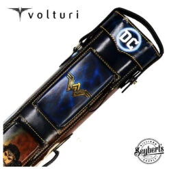 Volturi Custom Wonder Woman 4x8 Hard Pool Cue Case- VCWW4X8
