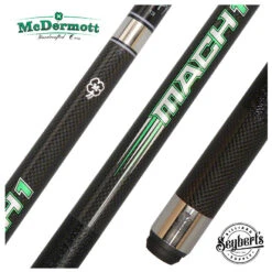 Mcdermott Vanquish Mach 1 Carbon Fiber Break Cue With Leather Wrap - VQM1L