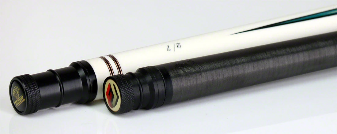 Tiger Limited Edition White Tiger Pool Cue - Fortis Pro Carbon Fiber Shaft And Tiger 1x1 Case - WT-1P 8 Tiger Limited Edition White Tiger Pool Cue - Fortis Pro Carbon Fiber Shaft And Tiger 1x1 Case - WT-1P - Image 8