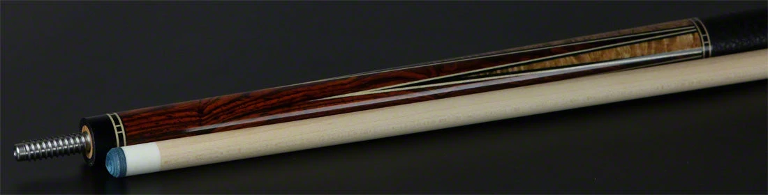 Ariel Carmeli Custom 6 Point Cocobolo Play Cue 5 Ariel Carmeli Custom 6 Point Cocobolo Play Cue - Image 5