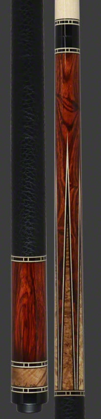 Ariel Carmeli Custom 6 Point Cocobolo Play Cue 3 Ariel Carmeli Custom 6 Point Cocobolo Play Cue - Image 3