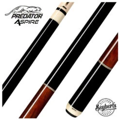 Predator Aspire 1-2 Zebra Stained Maple Pool Cue - ASPIRE1-2
